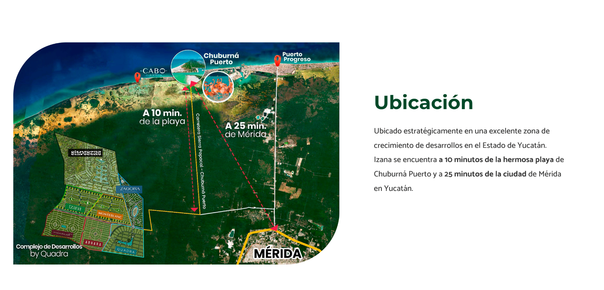 Mapa de ubicación de Izana
